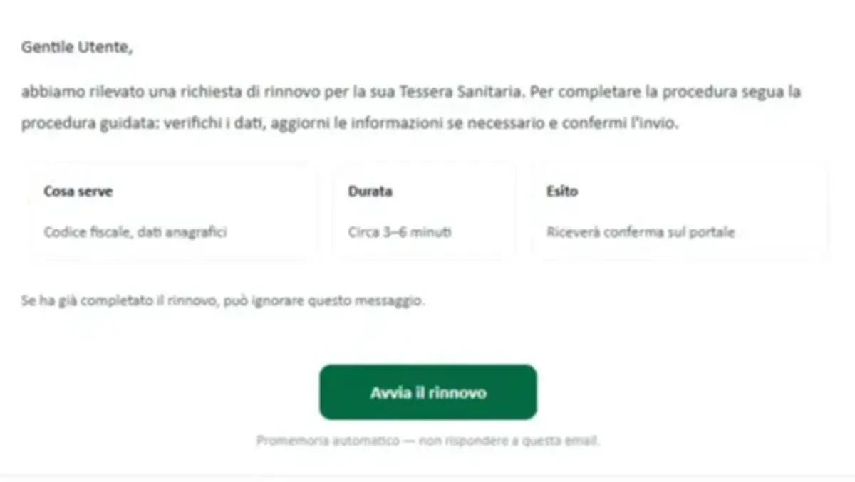 Allarme truffe sul rinnovo della tessera sanitaria in FVG: cosa c'è da sapere - 