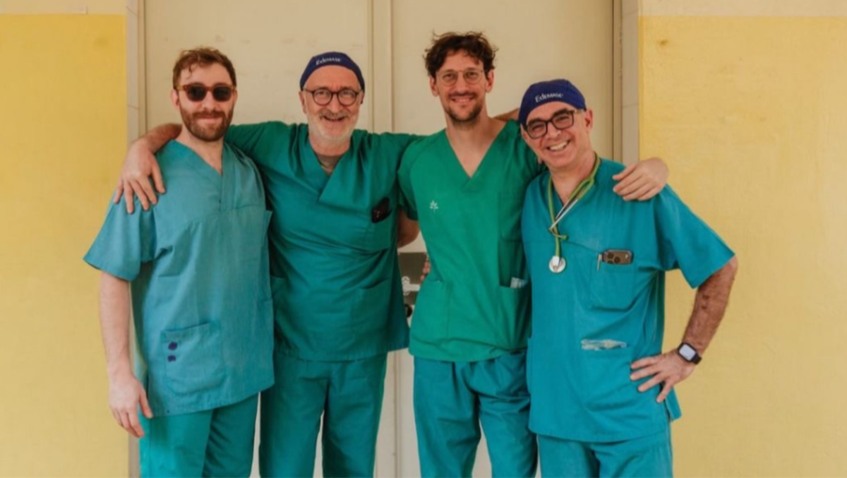 Neurochirurghi dal Nordest in missione umanitaria: operati bambini in Guinea-Bissau