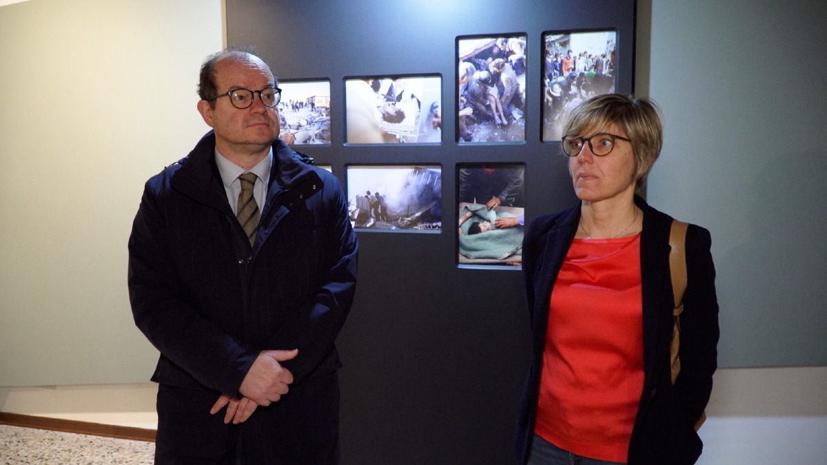 Venzone simbolo della rinascita del Friuli: visita della Regione al museo Tiere Motus - 