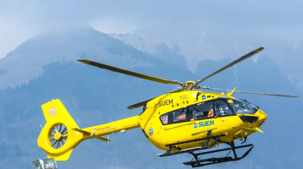 Escursione tra le montagne friulane finisce male: interviene l'elisoccorso