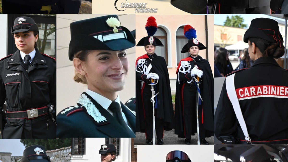 Carabinieri, l’Arma al femminile: nel Pordenonese 38 donne in divisa al servizio della comunità - 