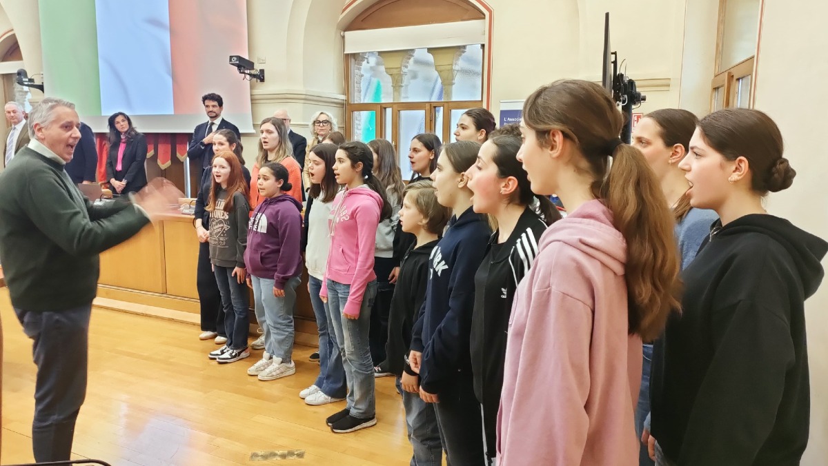 Il Coro A.Li.Ve di Verona apre il Consiglio comunale di Pordenone