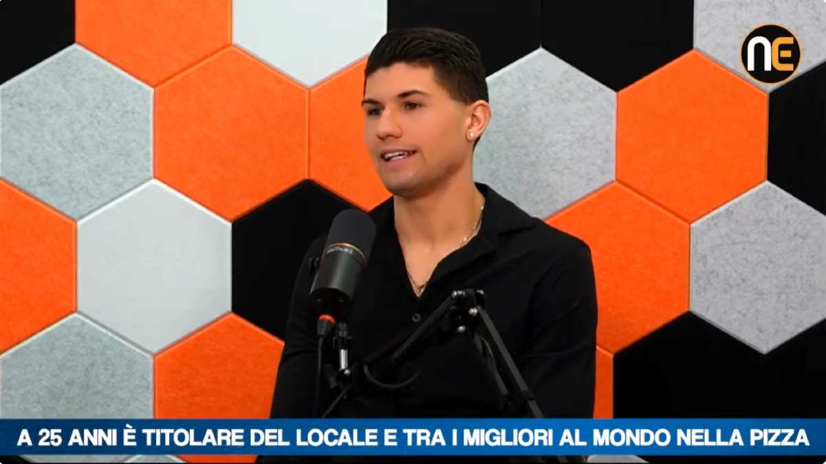 A 25 anni è titolare del locale e tra i migliori al mondo nella pizza: Manolo a Nordest24 | VIDEO - 