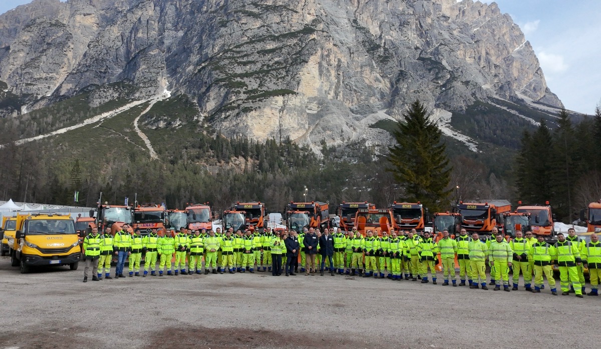 Milano-Cortina 2026, 130 operatori e 1850 tonnellate di sale: ecco il bilancio Anas | VIDEO - 