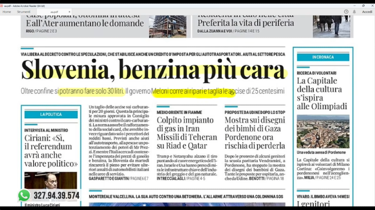 La Rassegna stampa di Nordest24, puntata di giovedì 19 marzo 2026 | VIDEO - 