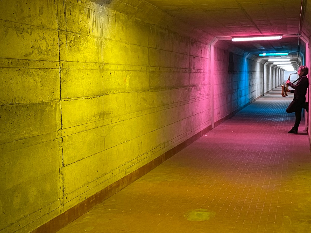 Il sottopassaggio di Pontebba diventa palcoscenico: “Modo Zero” chiude Mobilità Creative - 