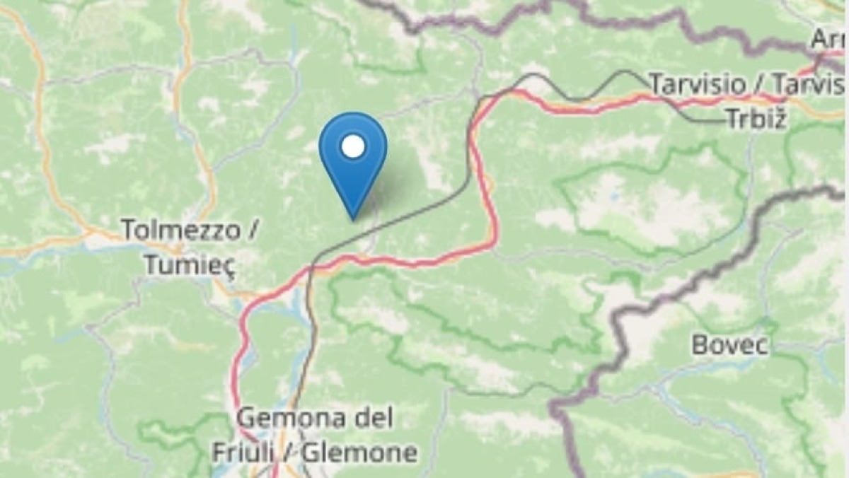 Terremoto in Friuli, forte scossa avvertita dalla popolazione: i dettagli