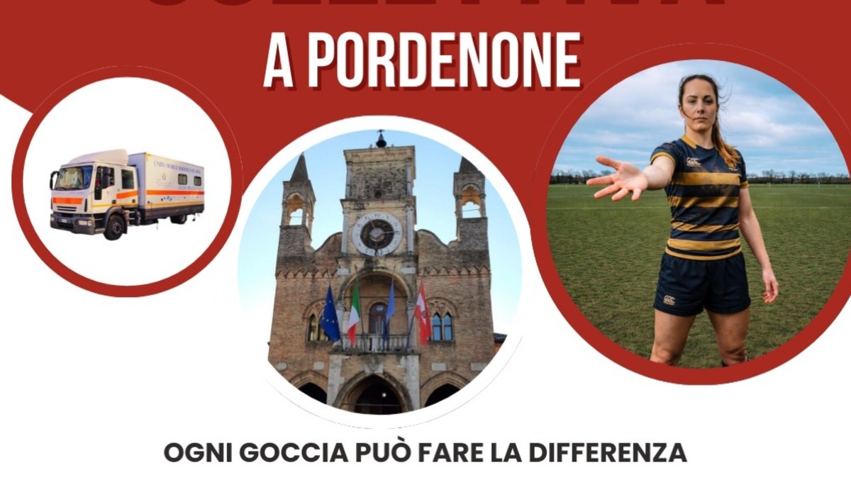 AVIS si mobilita per la vita: donazione straordinaria di sangue in piazza a Pordenone - 