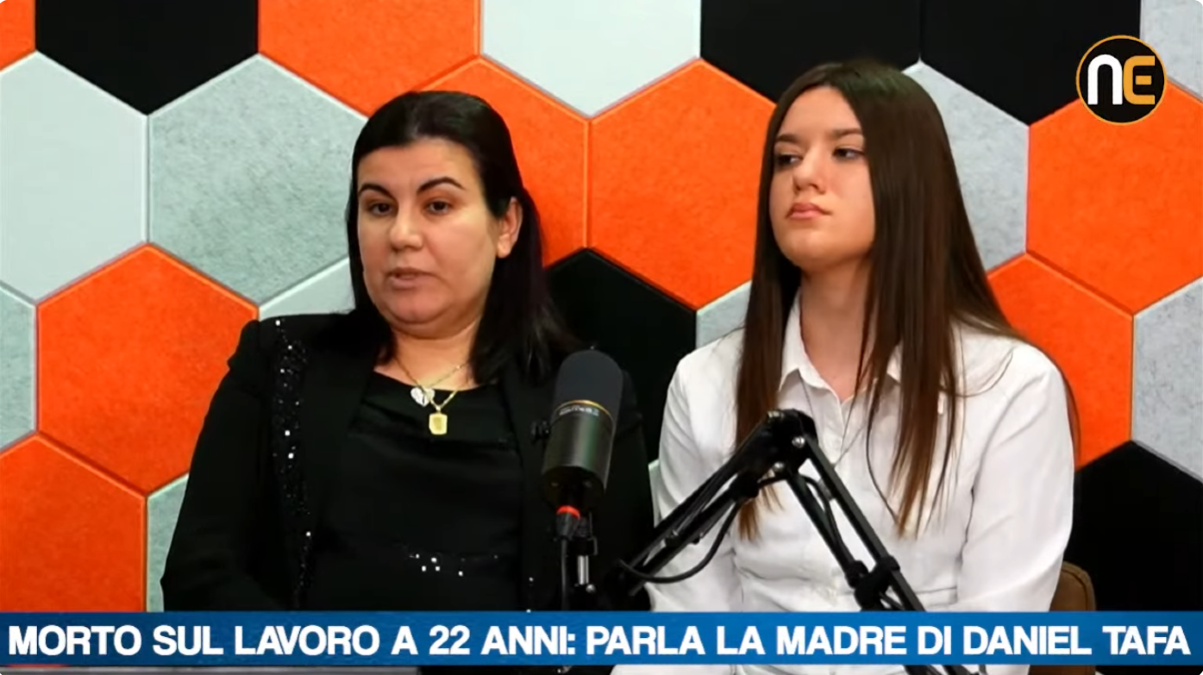 «Mio figlio morto sul lavoro a 22 anni»: a Nordest24 parla la madre di Daniel Tafa | VIDEO - 