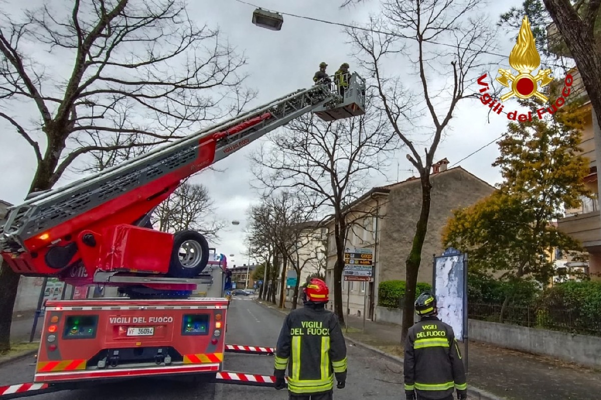 Emergenza vento in Friuli: «tetti scoperchiati e alberi pericolanti, oltre 50 interventi» | FOTO - 