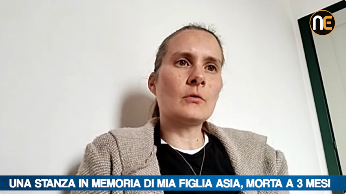 «Una stanza in memoria della nostra Asia, morta a 3 mesi» : Elena Vattolo a Nordest24 | VIDEO - 