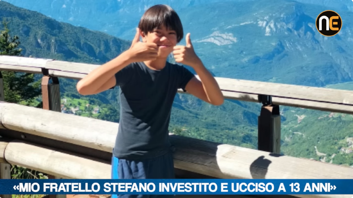 «Mio fratello investito e ucciso a 13 anni»: a Nordest24 parla il fratello di Stefano Angonese | VIDEO
