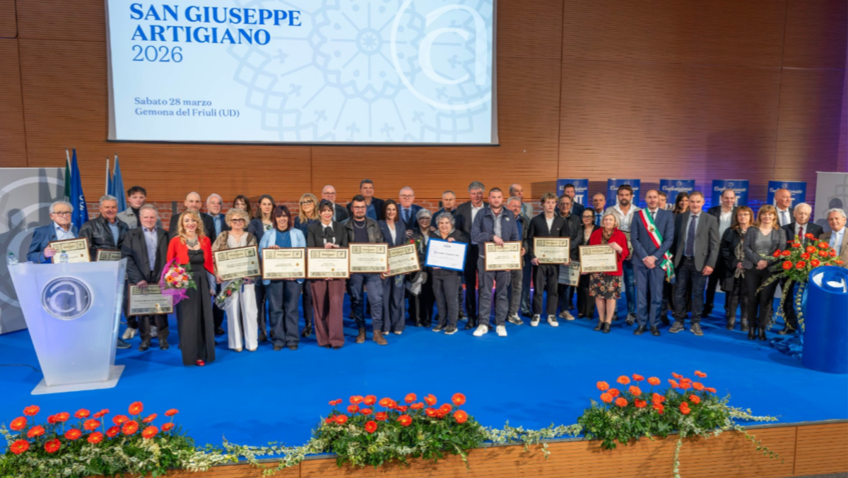 Confartigianato Udine celebra San Giuseppe Artigiano e premia 26 imprese a Gemona - 