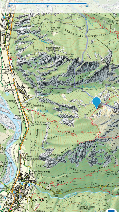 Il luogo dell'intervento