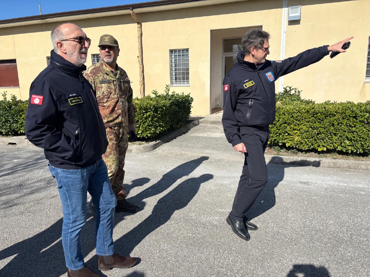 allestimento per il luogo cuore dei grandi eventi per la celebrazione dell'anniversario