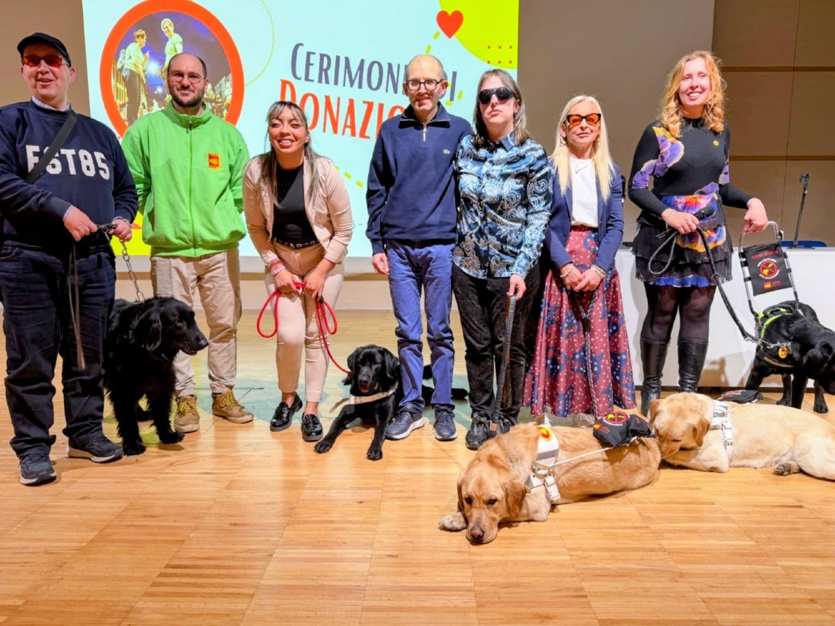 Cani guida, a Padova quattro nuove storie di autonomia