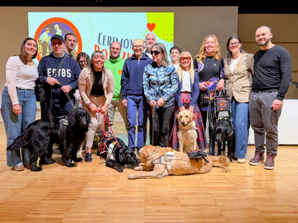 Cani guida, a Padova quattro nuove storie di autonomia