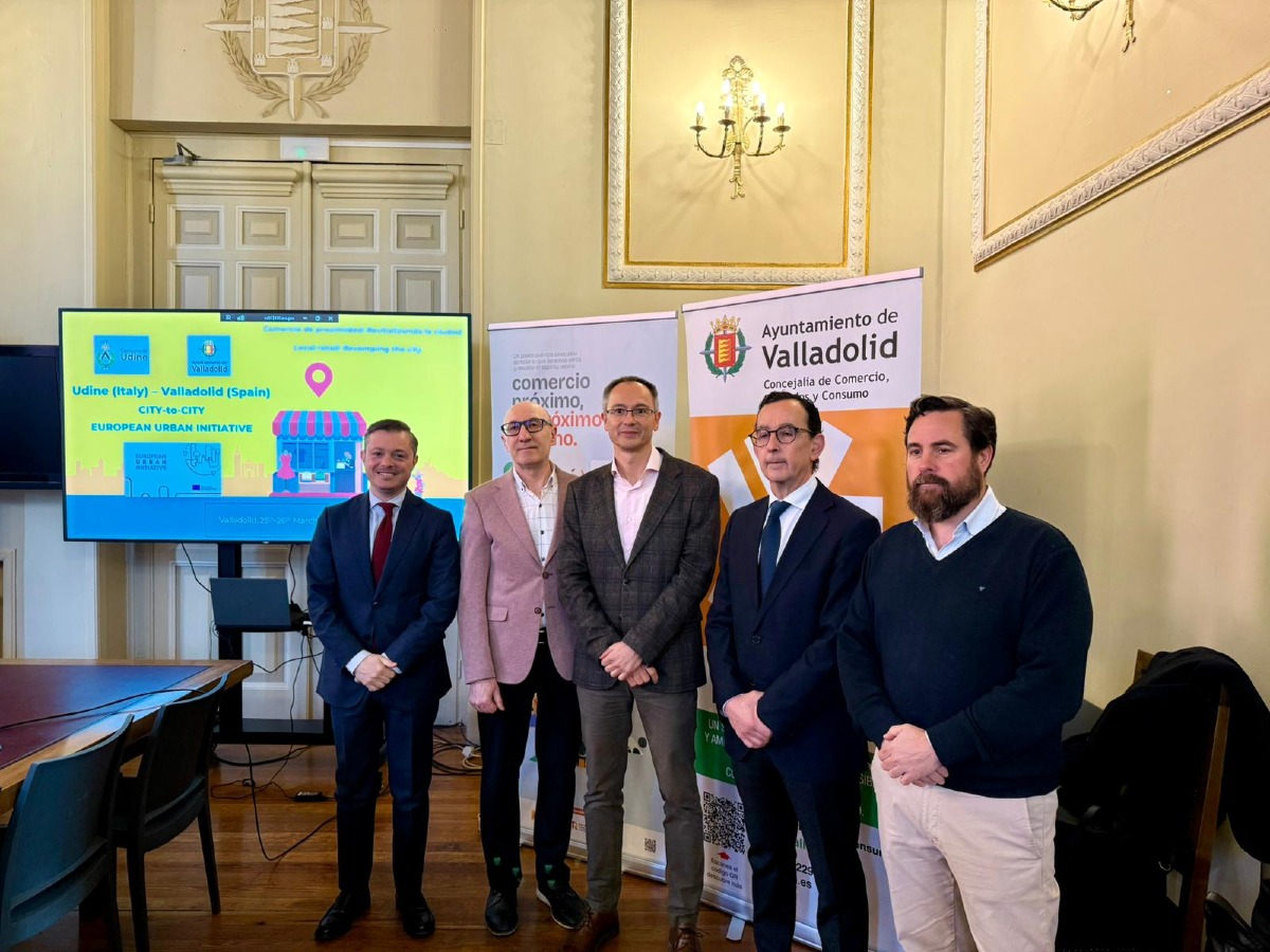 Valorizzazione del commercio: Udine vola a Valladolid