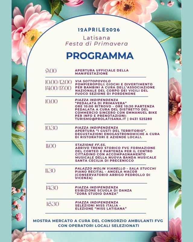 Il programma eventi