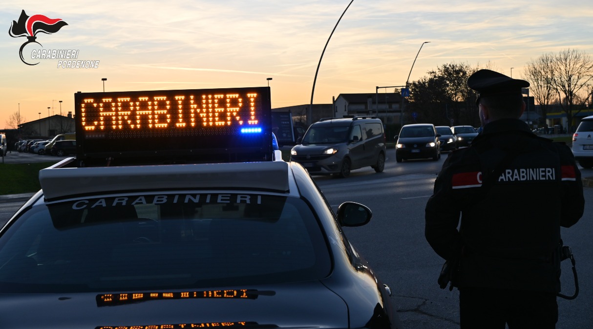 Alcol e droga al volante in Friuli Occidentale: dieci automobilisti nei guai - 