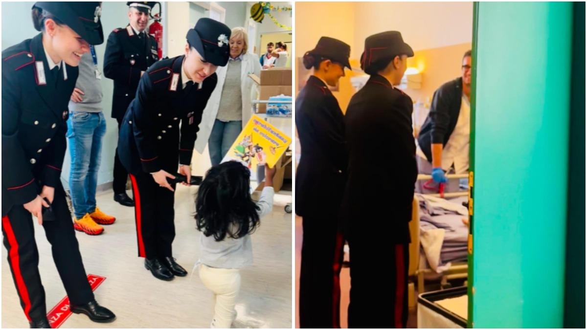 I Carabinieri portano sorrisi e regali ai bambini dell’IRCCS Burlo Garofolo | FOTO - 