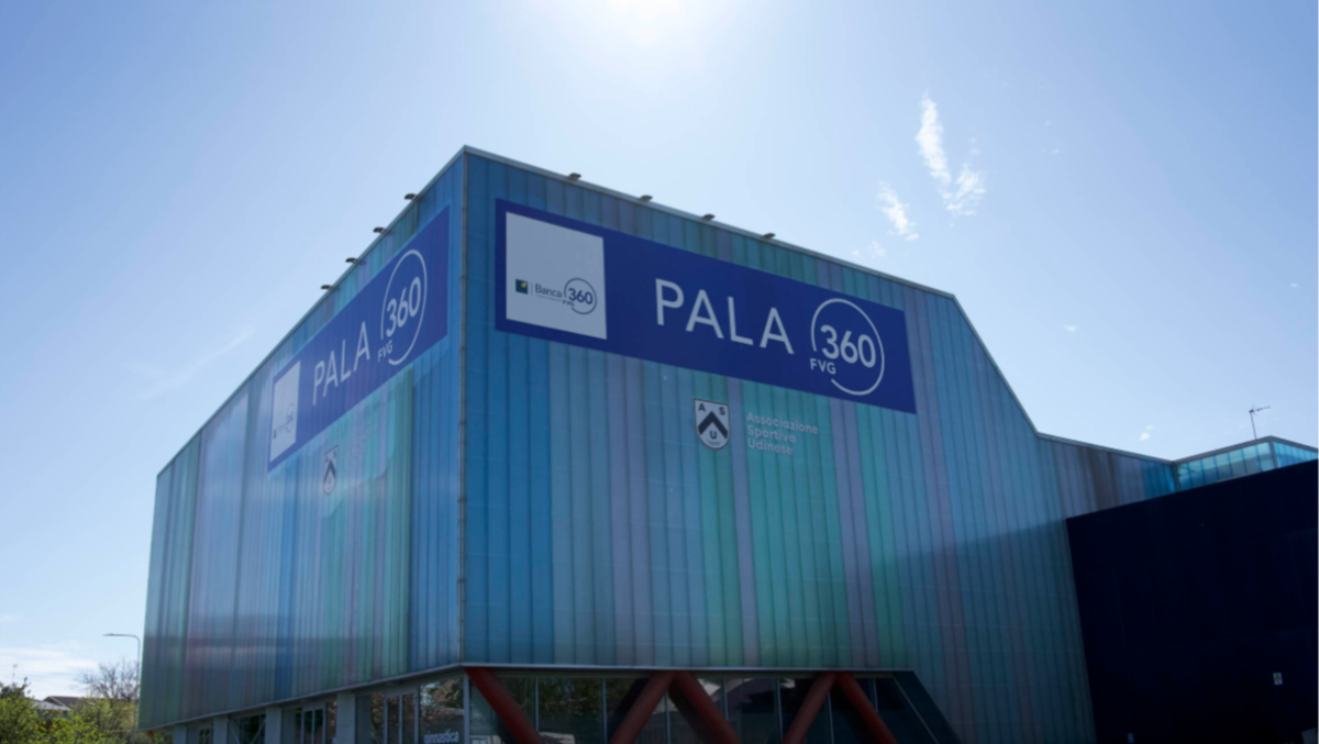 Il palazzetto dell’ASU diventa Pala 360 grazie a Banca 360 FVG - 
