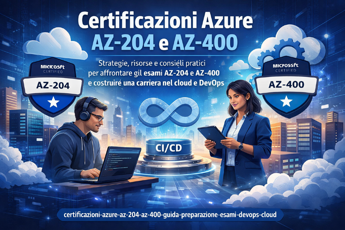Fai avanzare la tua carriera nello sviluppo cloud con le certificazioni Microsoft Azure. - 