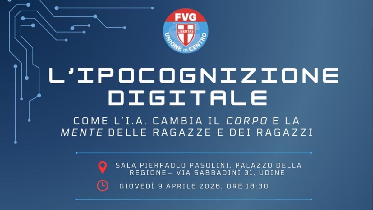 “Ipocognizione digitale”: esperti a confronto a Udine su IA e sviluppo cognitivo - 