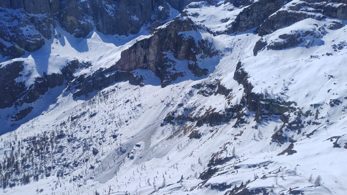 Ancora una valanga a Nordest: impressionante distacco nevoso - 