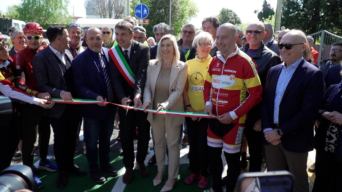 Taglio del nastro per la FVG2: la nuova pista ciclabile tra Ronchi e Monfalcone - 