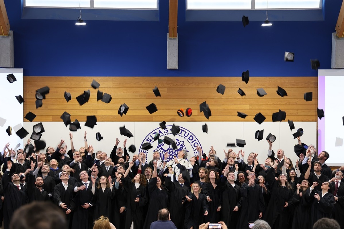 Università di Udine, in 212 alla Cerimonia del Tocco: aula gremita e tante emozioni - 