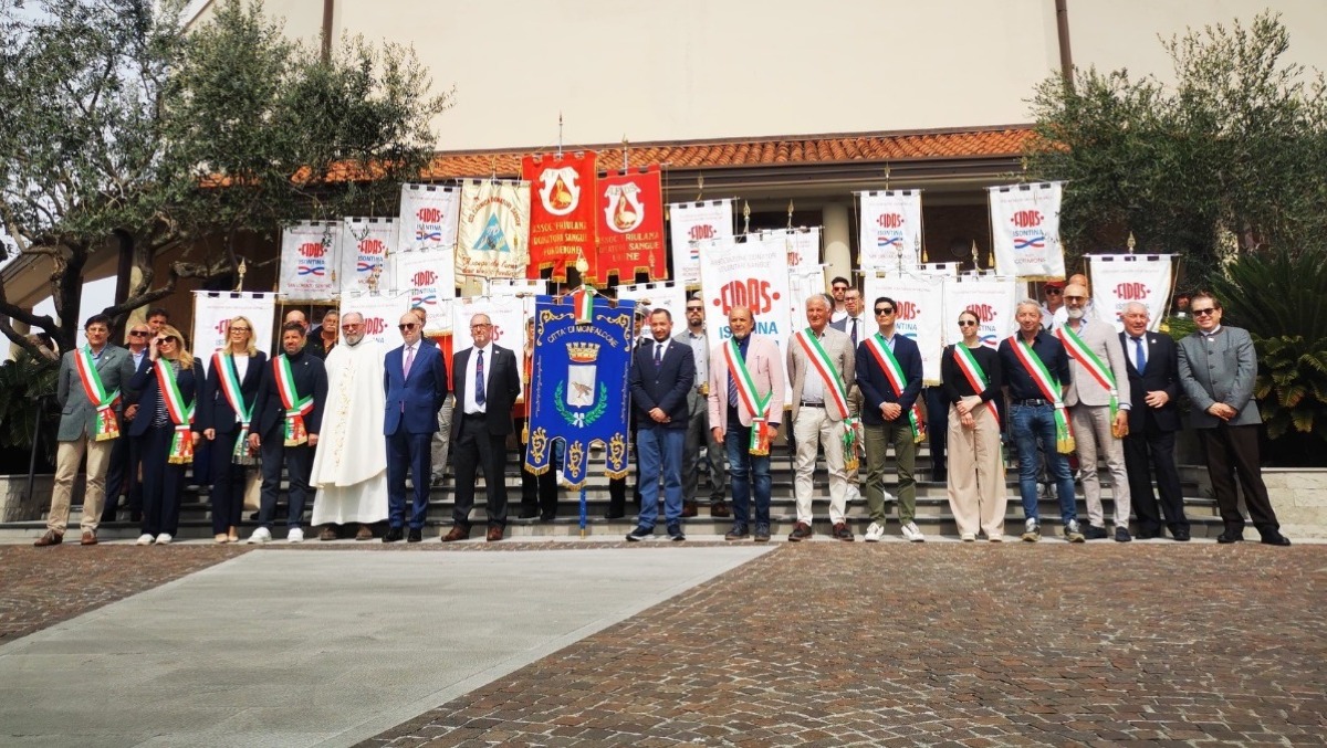 Monfalcone, 70 anni di donatori e l'ottava Giornata provinciale dedicata al sangue - 