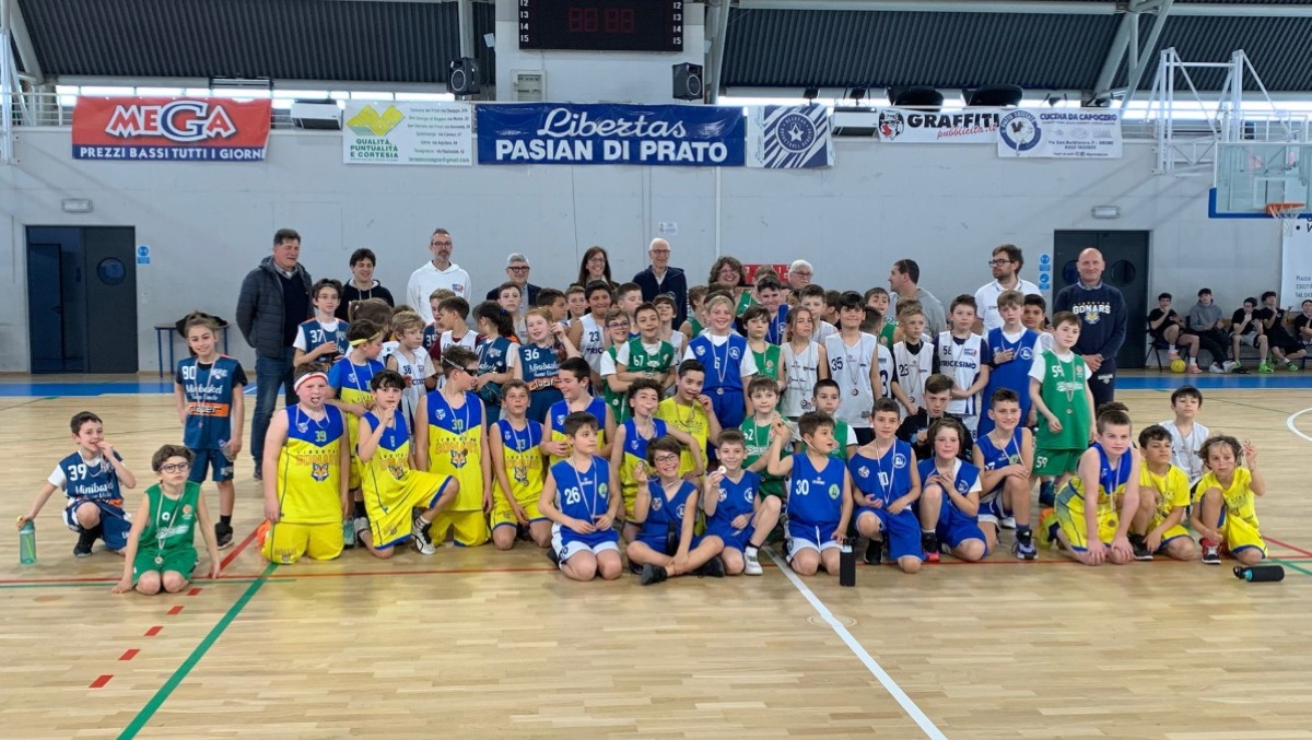 Minibasket in festa a Pasian di Prato: pubblico e partecipazione record per le Libertiadi - 