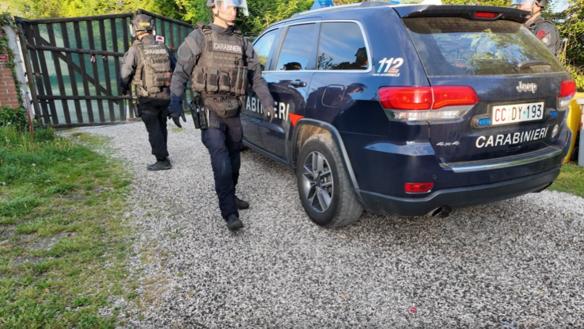 Banda di ladri, blitz dei Carabinieri di Udine: i comuni in cui si sono verificati i furti - Le immagini del blitz 