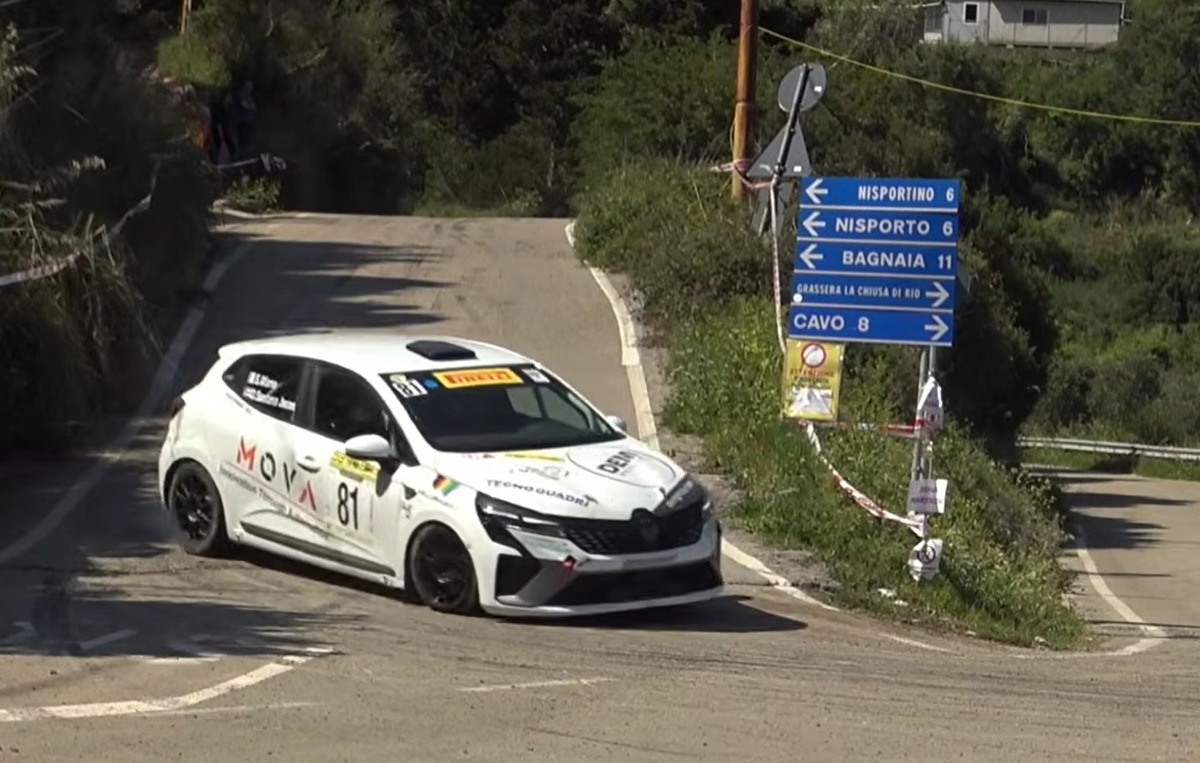 Miano da applausi al Rally Elba: il pilota friulano è secondo di classe - 