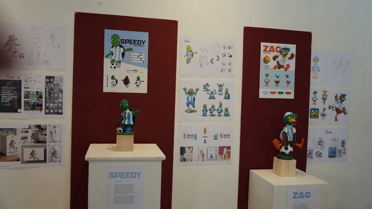 Treviso FBC, entra nel vivo la scelta della nuova mascotte: in mostra i progetti degli studenti - 