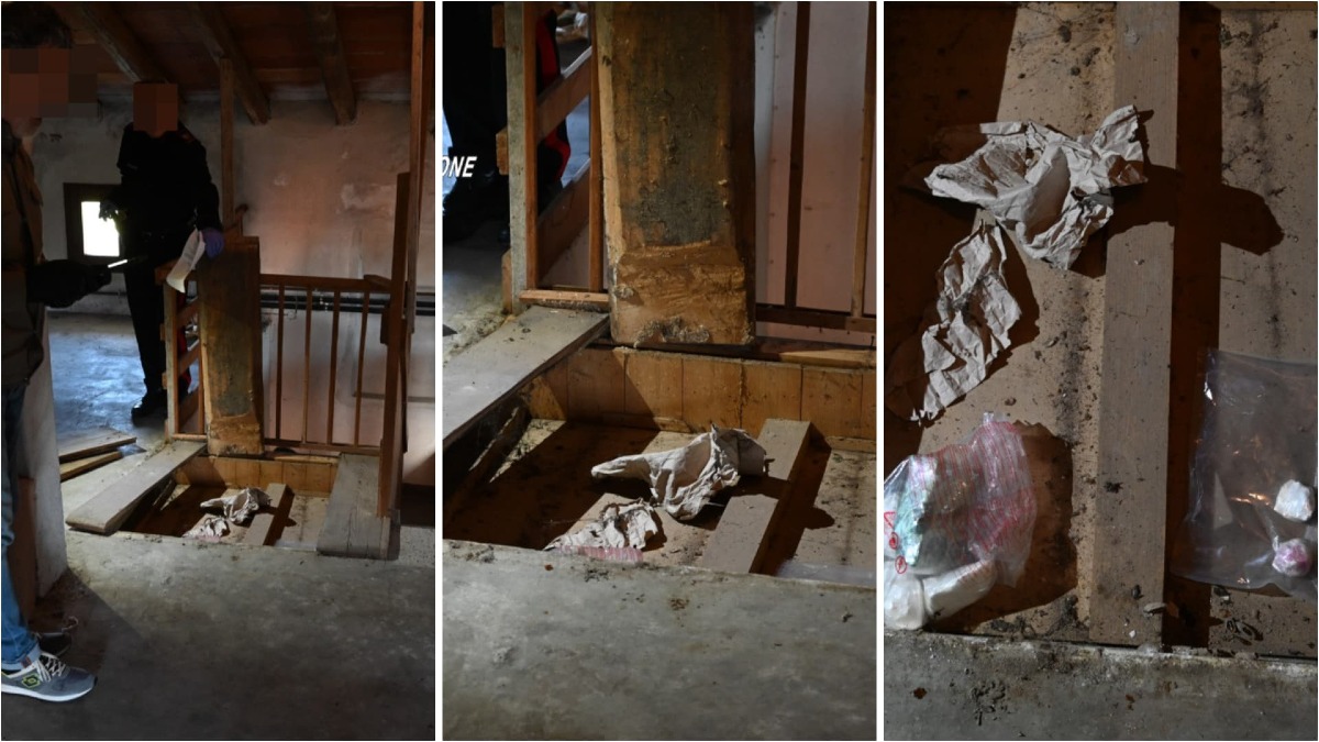 Carabinieri a casa di un 25enne: la soffitta e la botola segreta, poi la scoperta | FOTO - 