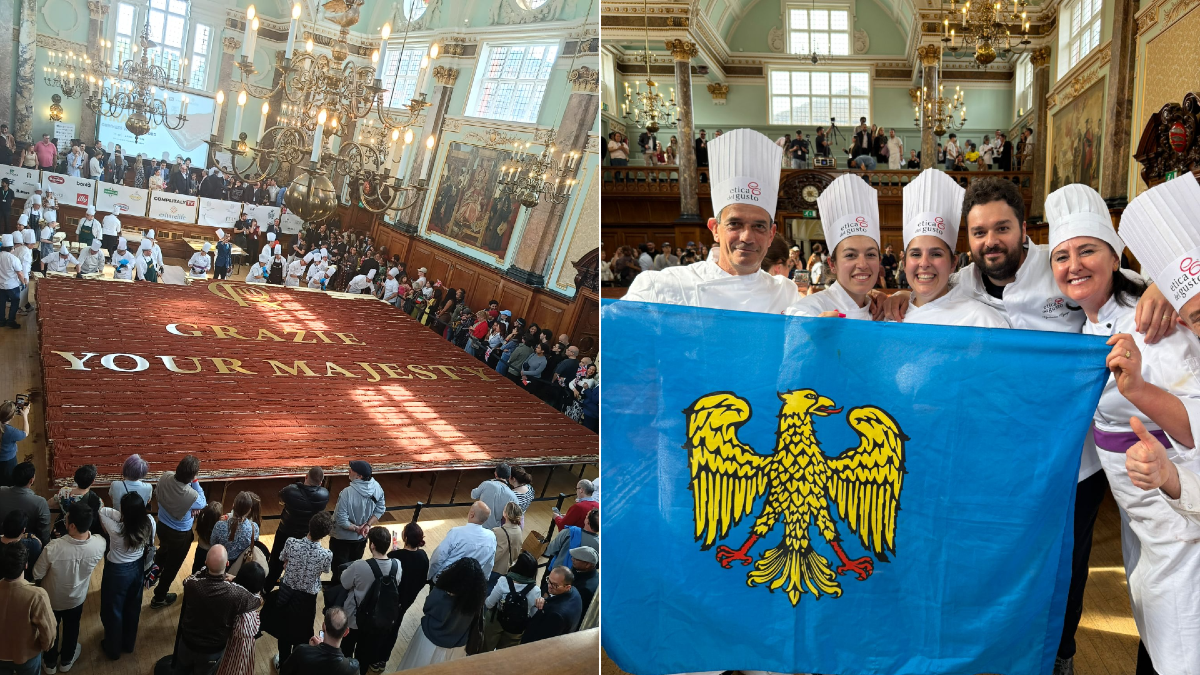 Tiramisu da record a Londra: i pasticcieri del Fvg firmano un dolce lungo 440 metri | VIDEO - 