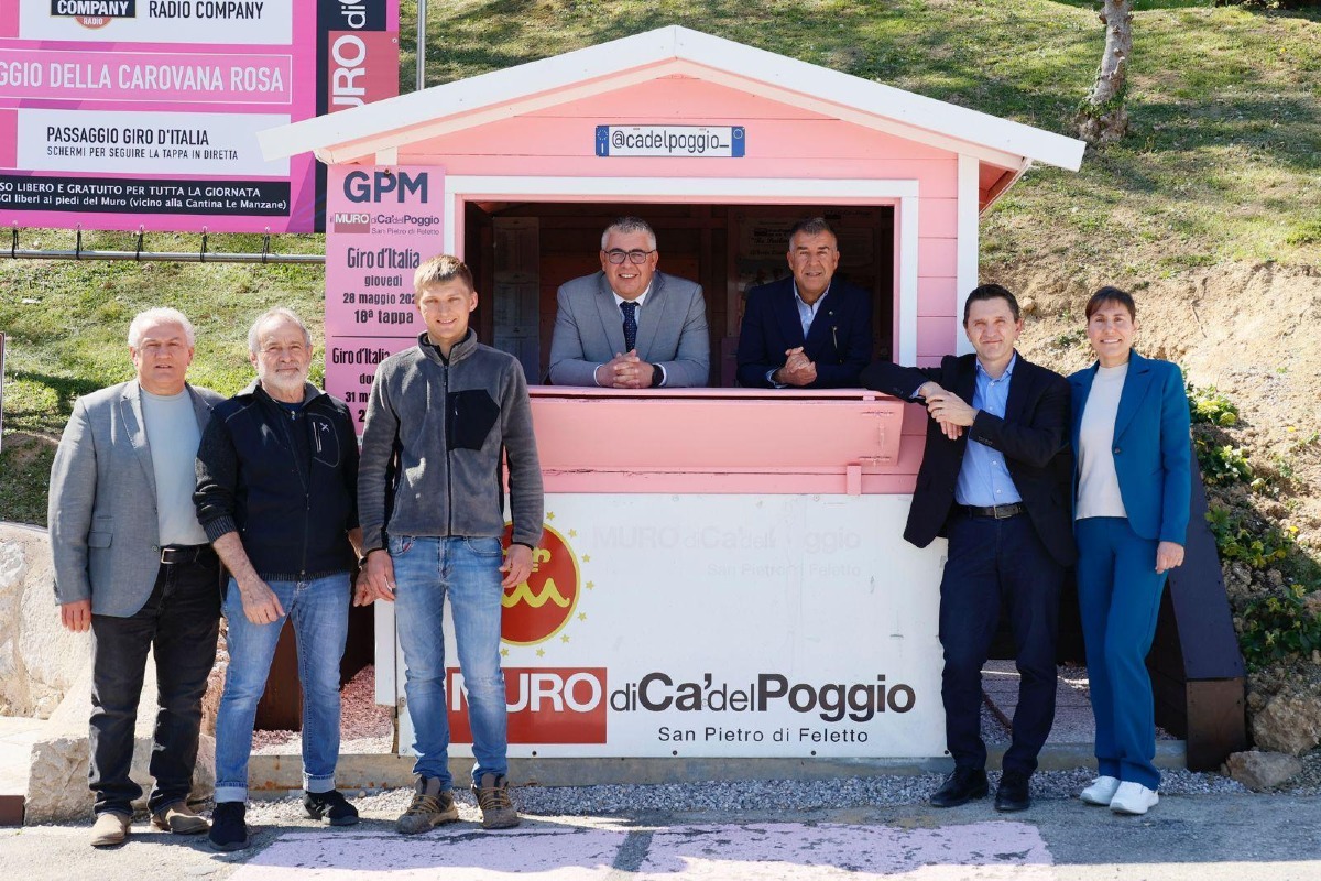 Giro d’Italia sul Muro di Ca’ del Poggio, San Pietro prepara la festa - 