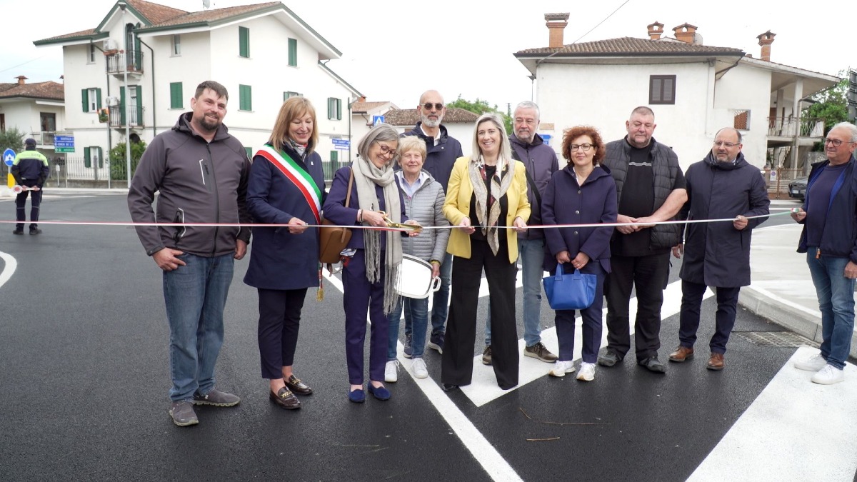 San Pier d'Isonzo, inaugurata la rotatoria tra via Roma, via Dante e le Go 1 e Go 12 - 