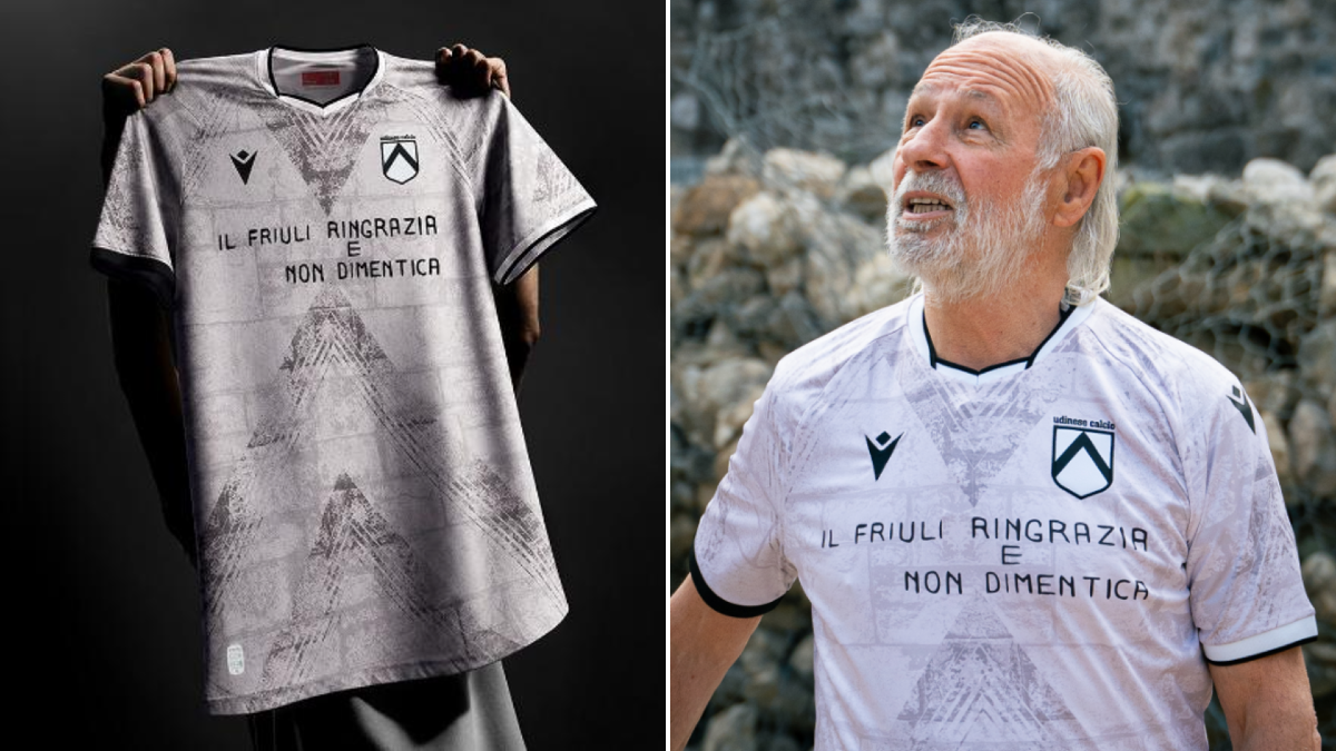 Sisma del 1976: ecco la nuova maglia di Udinese Calcio firmata Macron | FOTO - 
