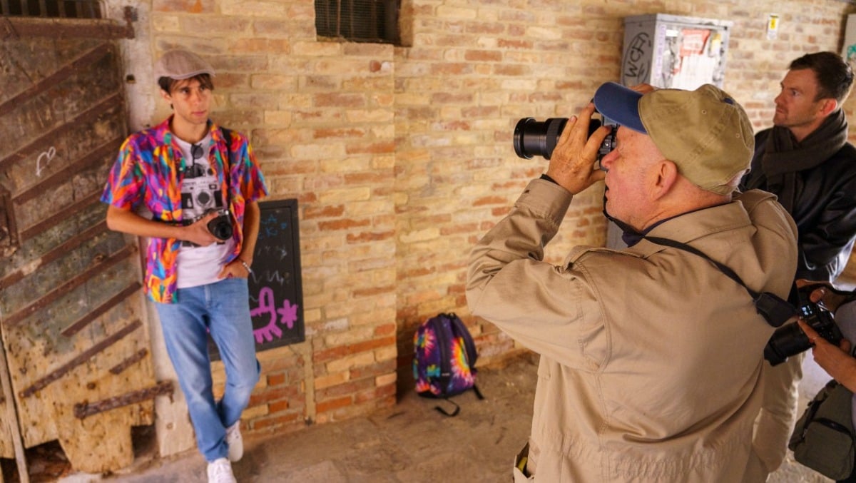Da Udine a Venezia, il fotografo Aran Cosentino al fianco di Steve McCurry - 