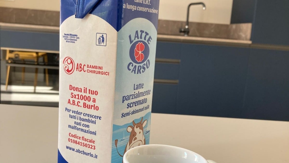 Dal Carso agli scaffali italiani: il 5 per mille per ABC su un milione di cartoni di latte - 