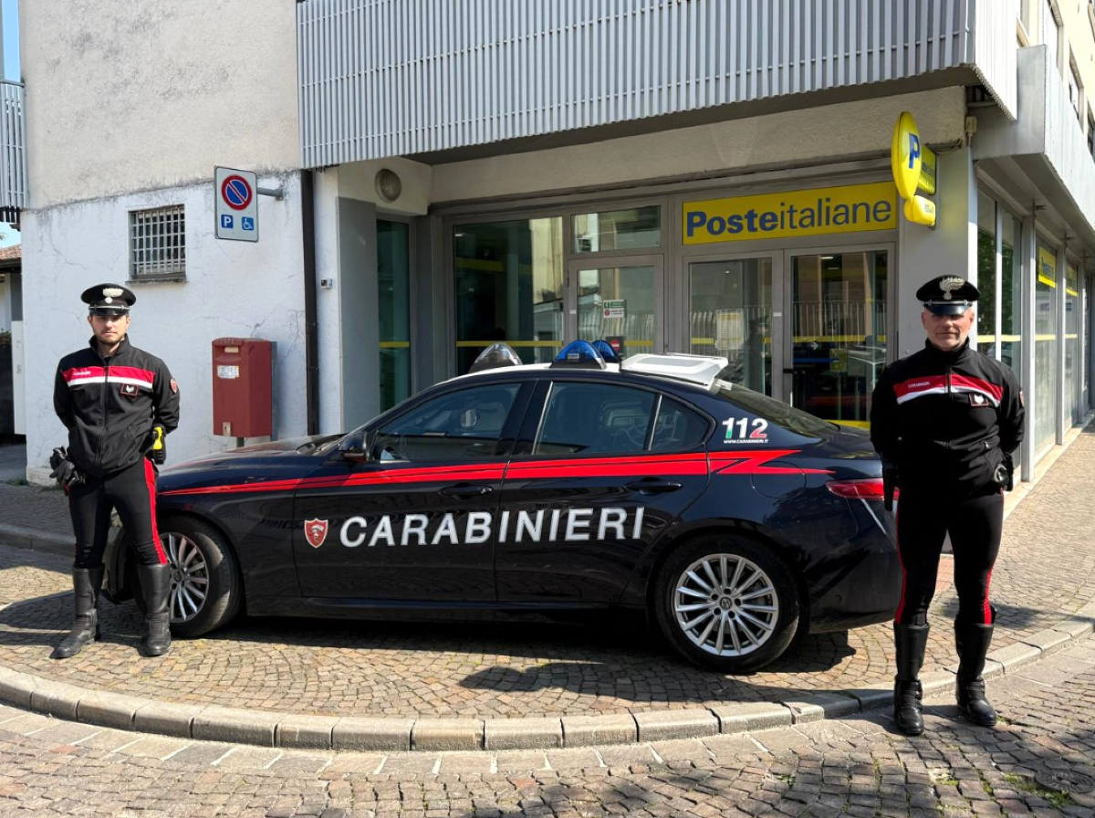Tarcento, fermato in posta un raggiro ai danni di un’anziana: decisiva la segnalazione - 