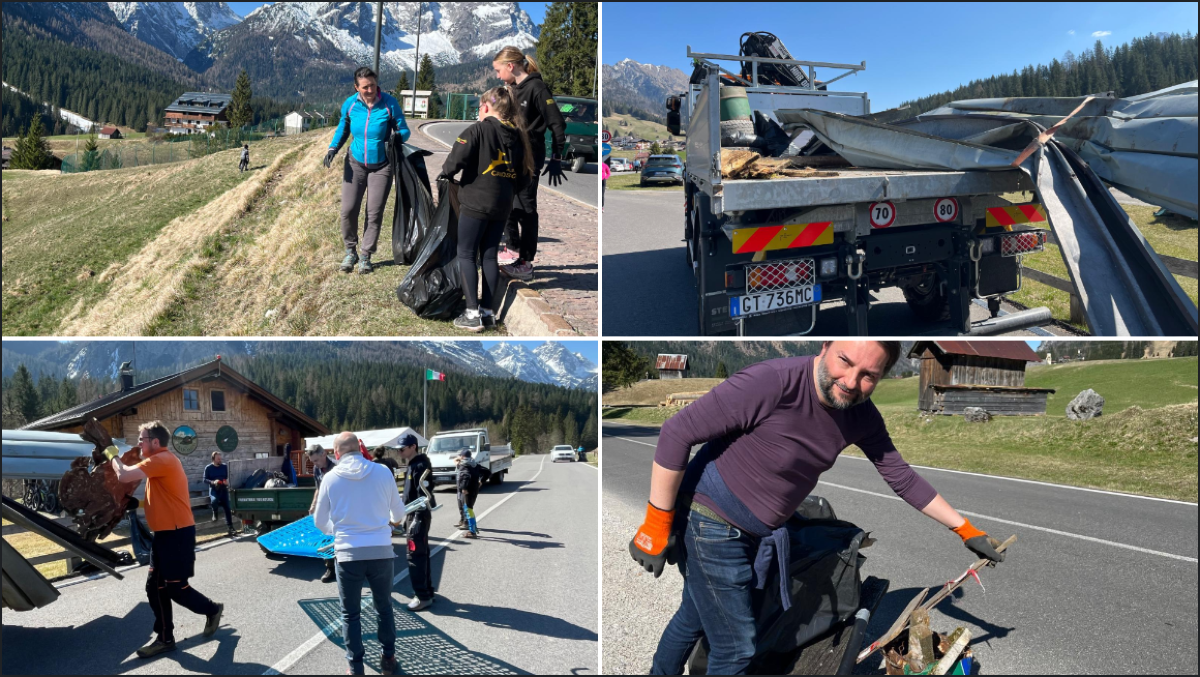 Sappada, il 1° maggio si dedica all’ambiente: volontari al lavoro per la Giornata Ecologica - 
