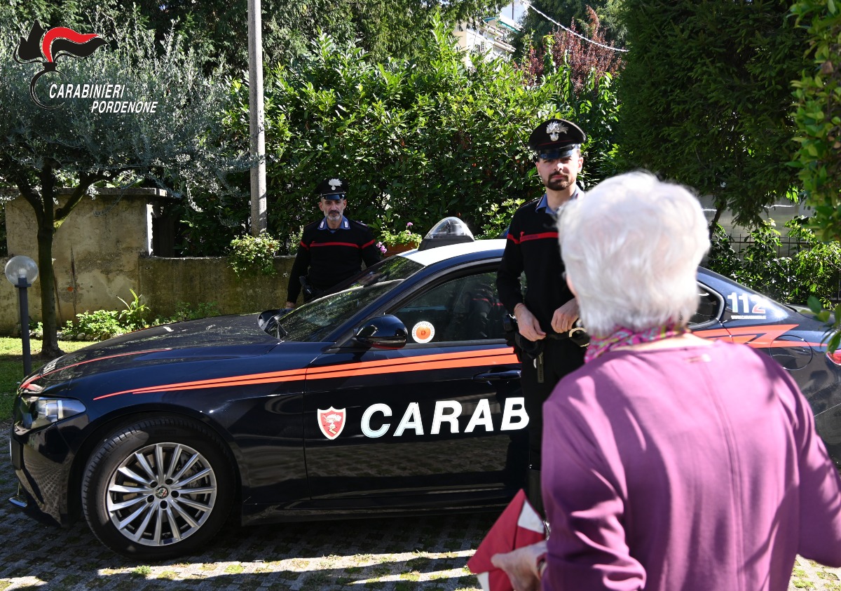 Truffa del falso carabiniere, anziana non ci casca: fermati due giovani a Pordenone - 