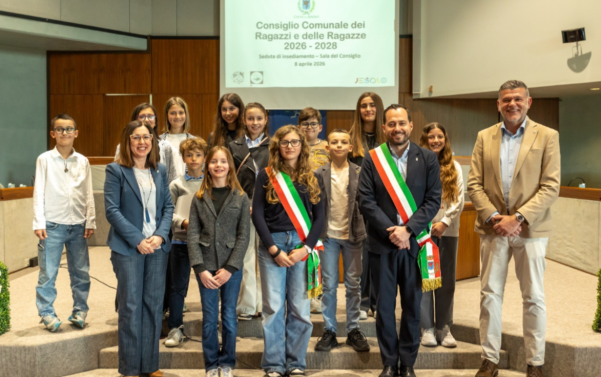 Alice Simonella nuova sindaca dei ragazzi di Jesolo: Mariasole Zaratin vicesindaca, CCRR fino al 2028 - 