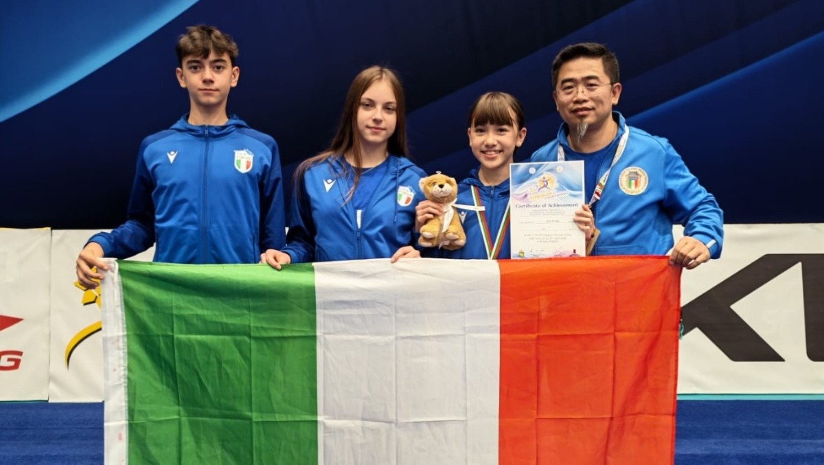 Taijiquan, Pordenone sale sul podio mondiale: bronzo per la Weisong School in Bulgaria