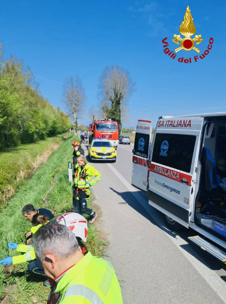 I soccorsi sul posto