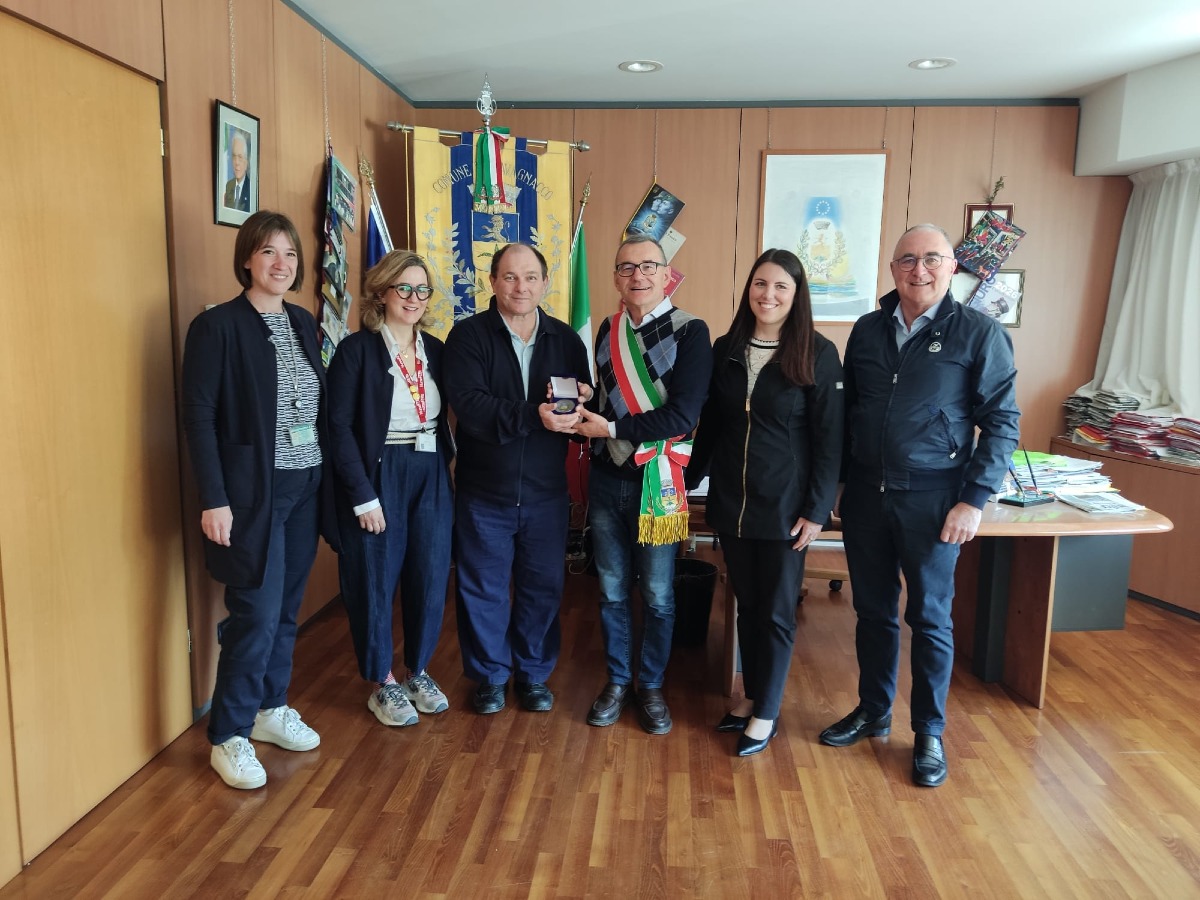 Il riconoscimento a Gianni Roiatti